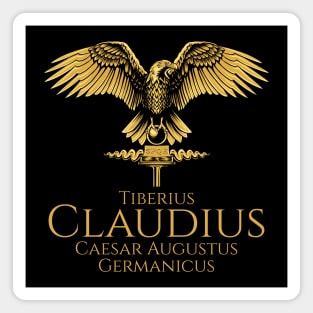 Ancient Roman Emperor Claudius - History Of Rome - SPQR Magnet